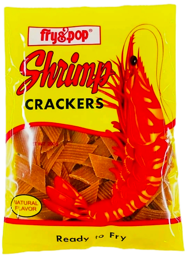 FRY & POP SHRIMP CRACKERS 200G