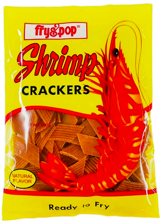 FRY & POP SHRIMP CRACKERS 200G