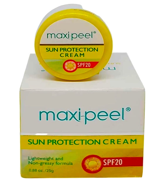 Maxi-Peel SUN PROTECTION CREAM SPF20 25g (Travel Size)