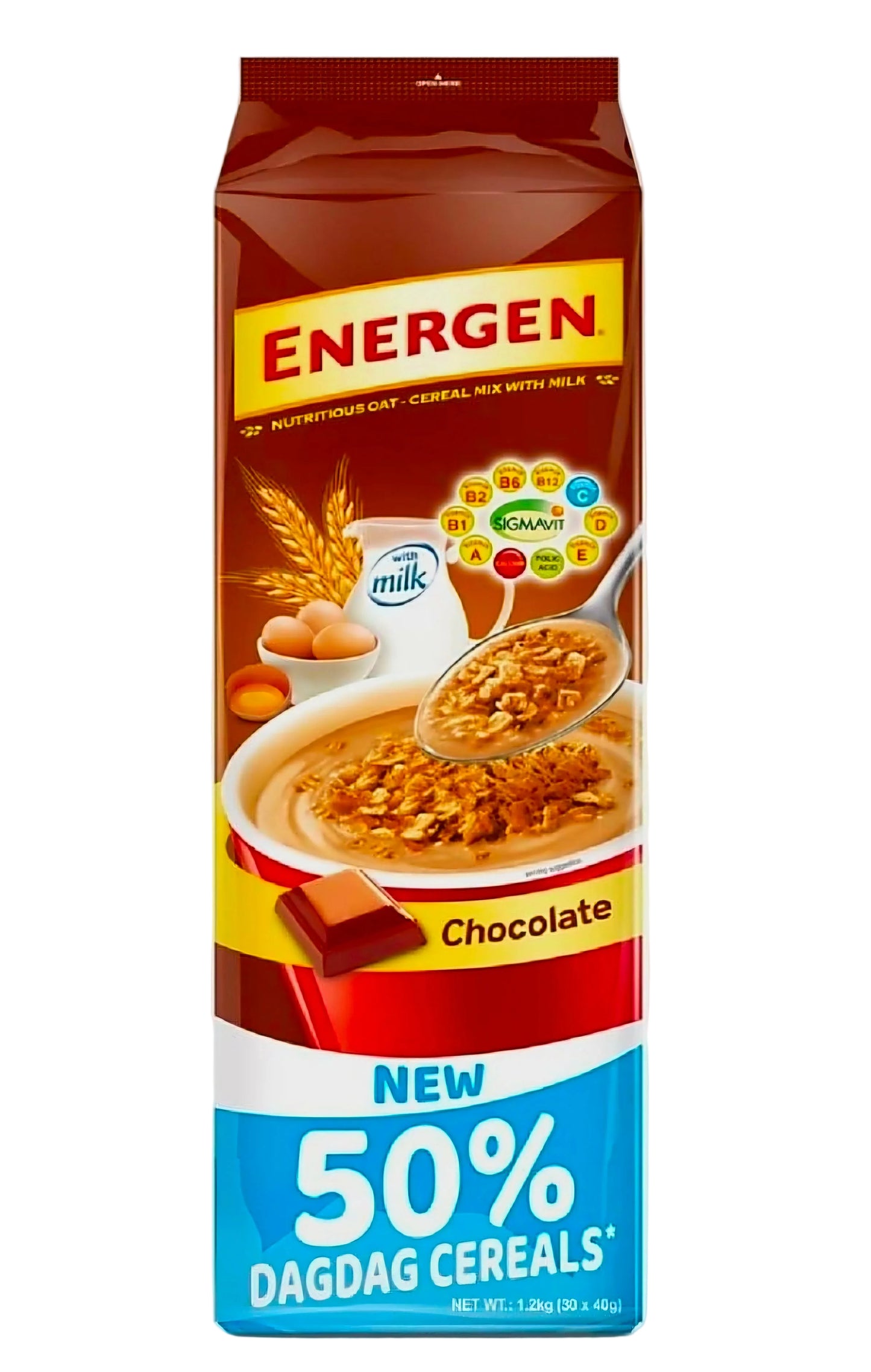 ENERGEN CHOCOLATE 40g×30 JUMBO PACK