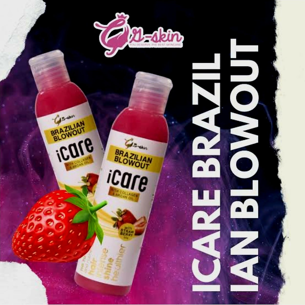 G-Skin iCARE BAZILIAN BLOWOUT with Collagen & Argan Oil 100g