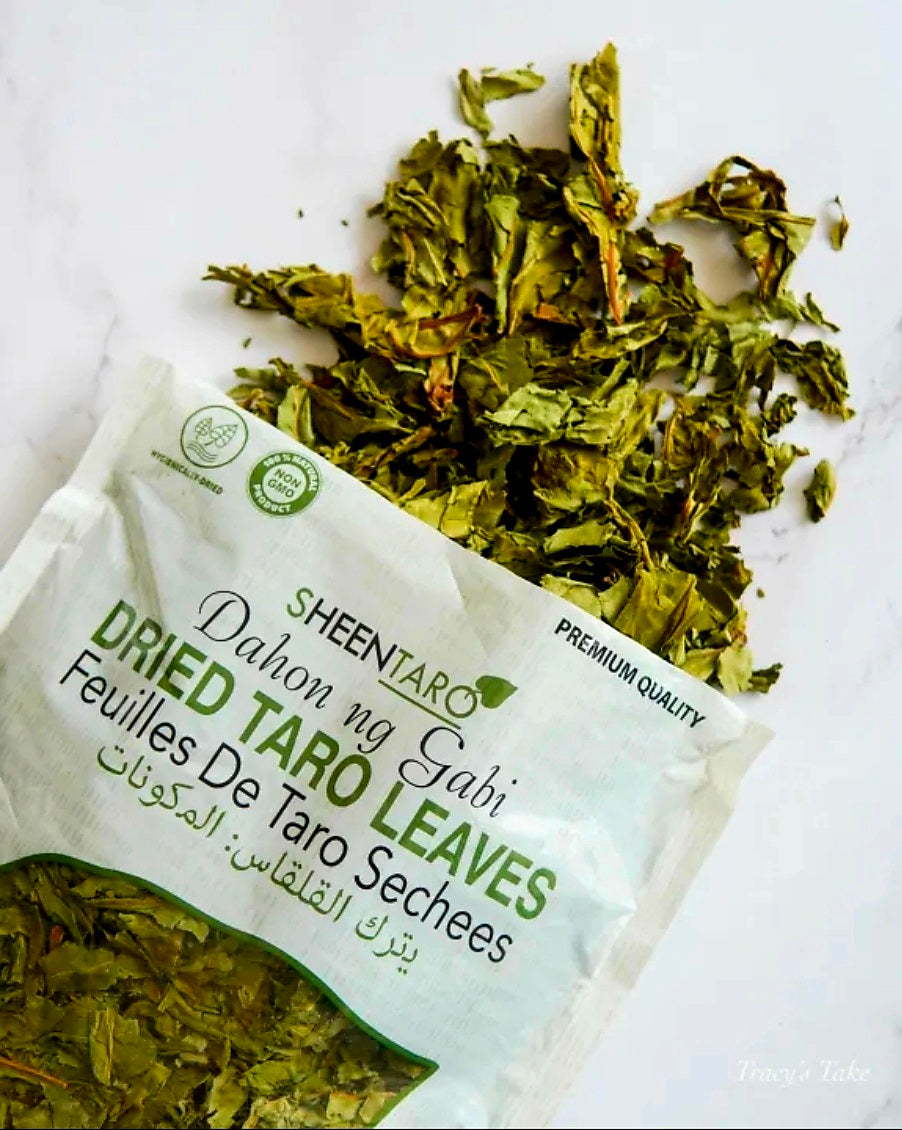 SHEENTARO Dried Taro Leaves 100g PESTICIDE-FREE (26/11/26)