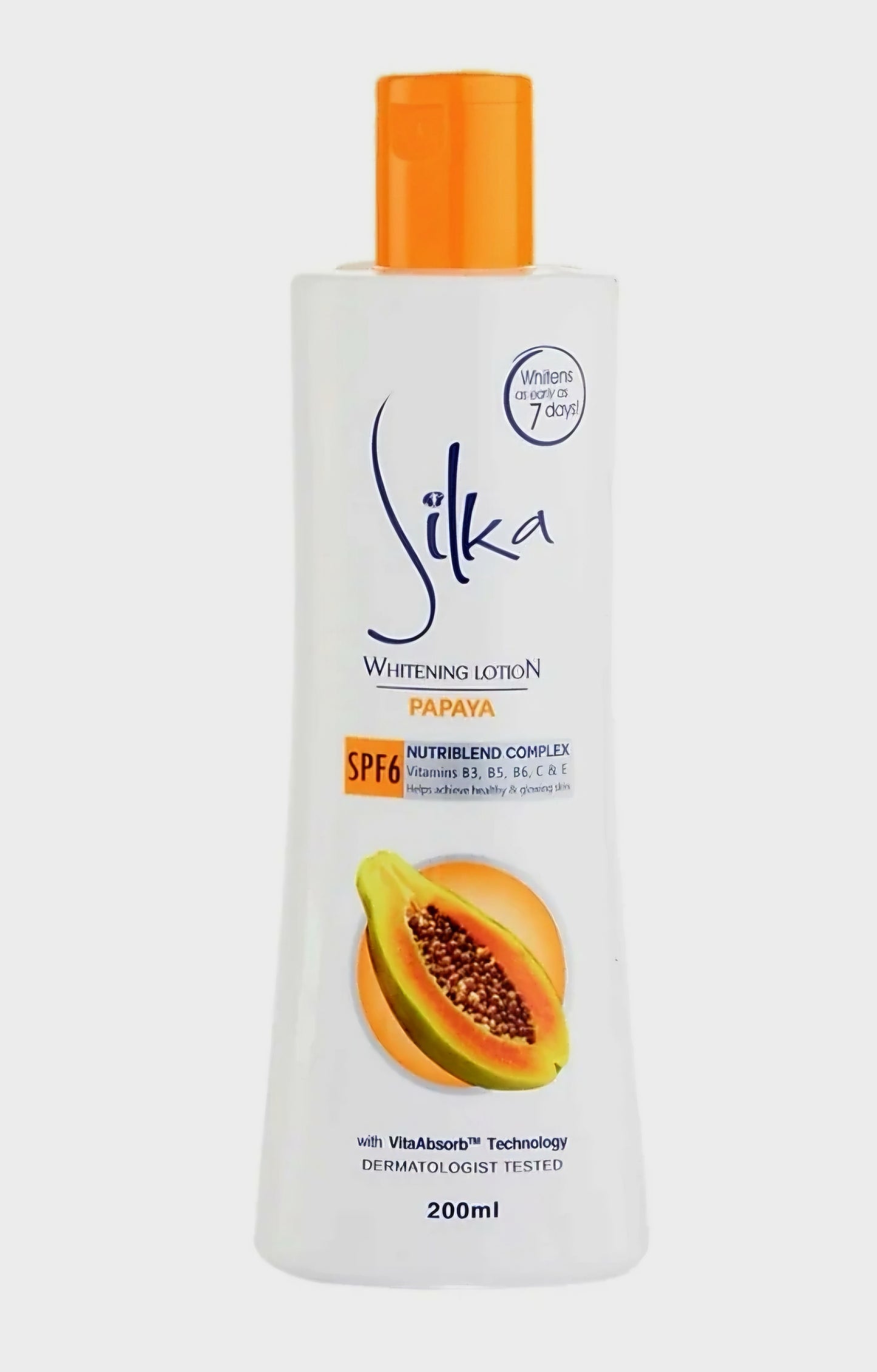 Silka ORANGE PAPAYA Body Lotion 200ml