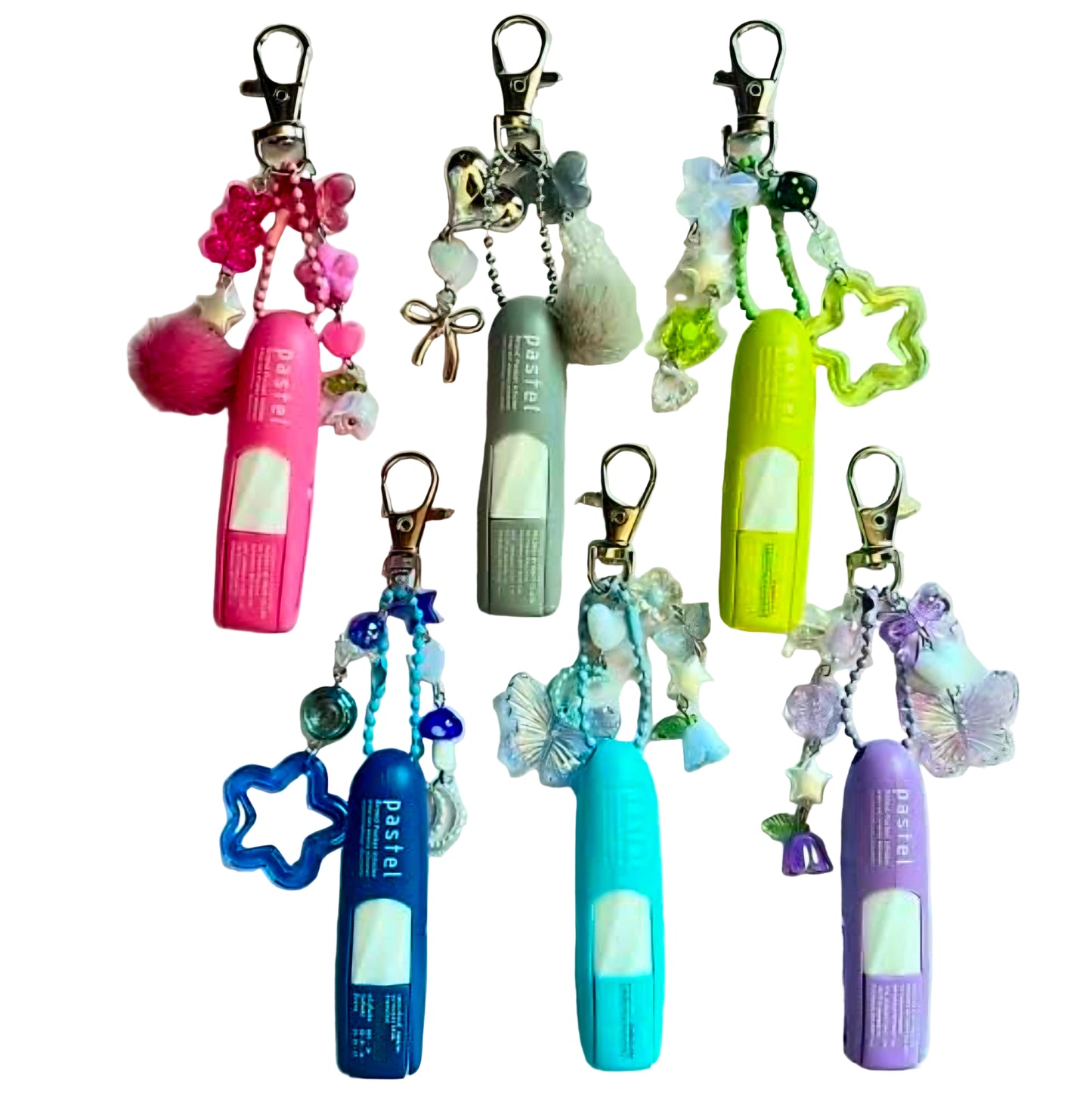 Thailand PASTEL INHALERS Customized Keycharms