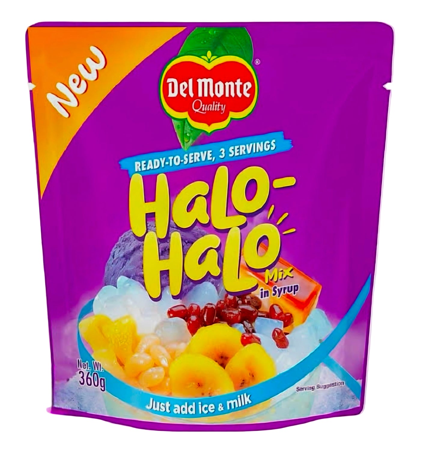 Del Monte HALO-HALO MIX in SYRUP 360g POUCH