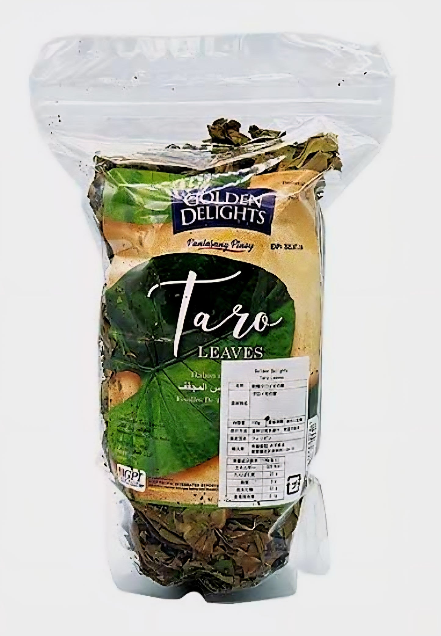 Golden Delights DRIED TARO LEAVES 100g