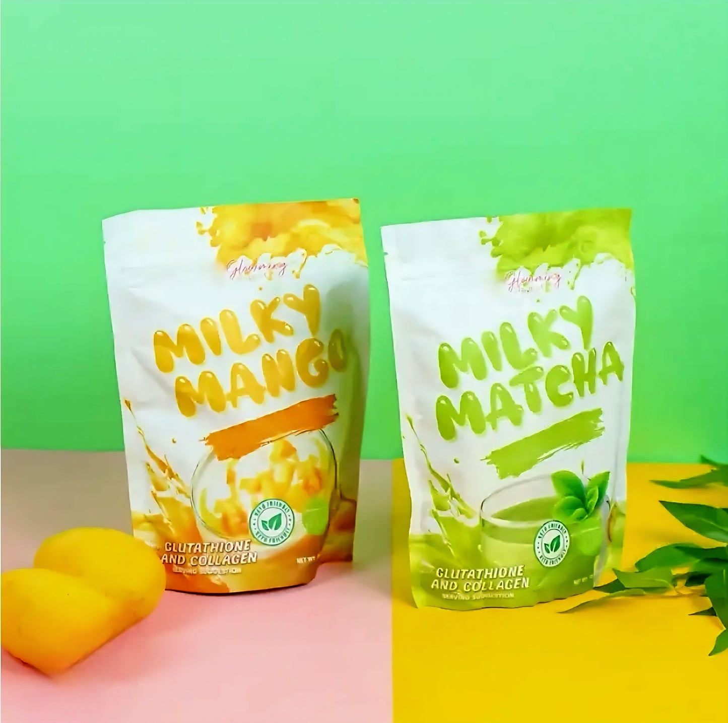 Glowming MILKY MATCHA 21g × 10 sachets APPETITE SUPPRESSANT DRINK