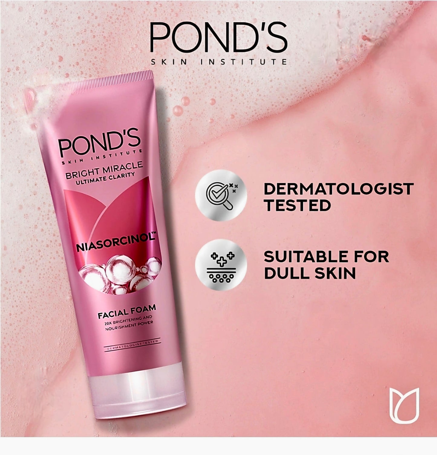 POND'S Bright Miracle NIASORCINOL Facial Foam 100g