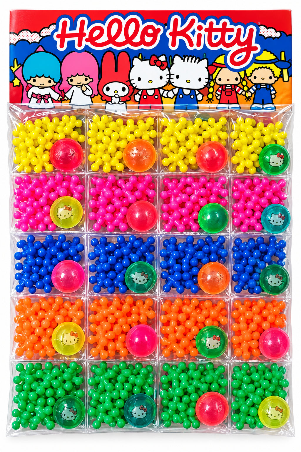 JACKSTONE SETS ASSORTED COLOURS (20-SETS PER PAD)