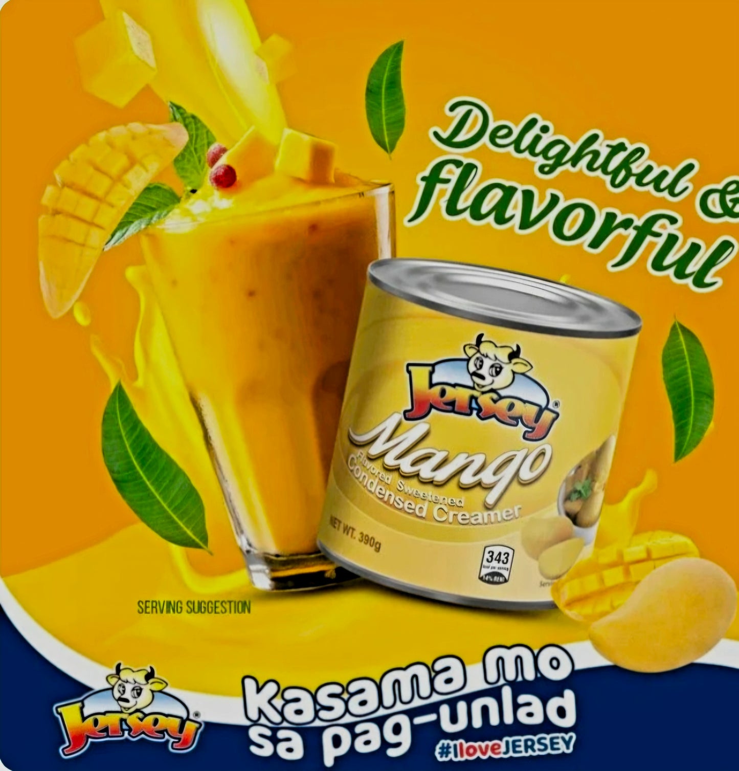 JERSEY MANGO CONDENSED CREAMER 390G