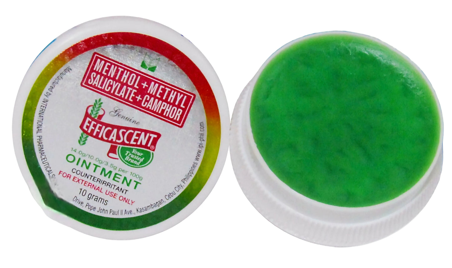 EFFICASCENT Ointment 10g (TRAVEL SIZE)