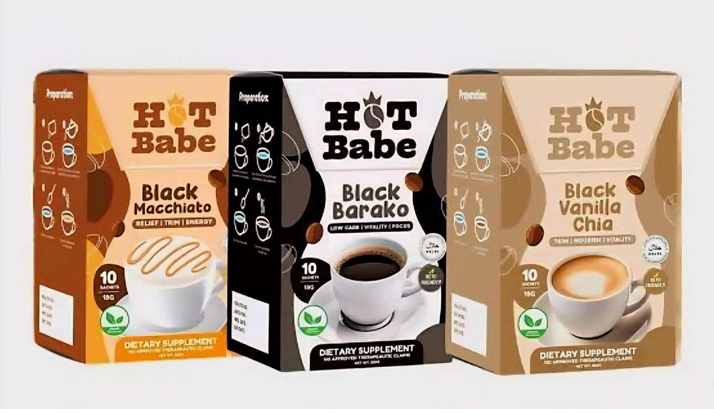 Hot Babe BLACK BARAKO 18g×10sachets