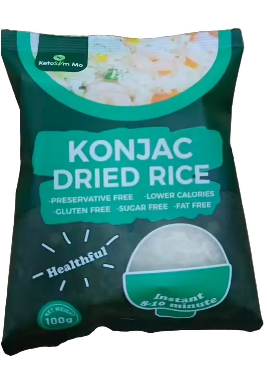 KETOSLIM SHIRATAKI DRIED RICE 100G