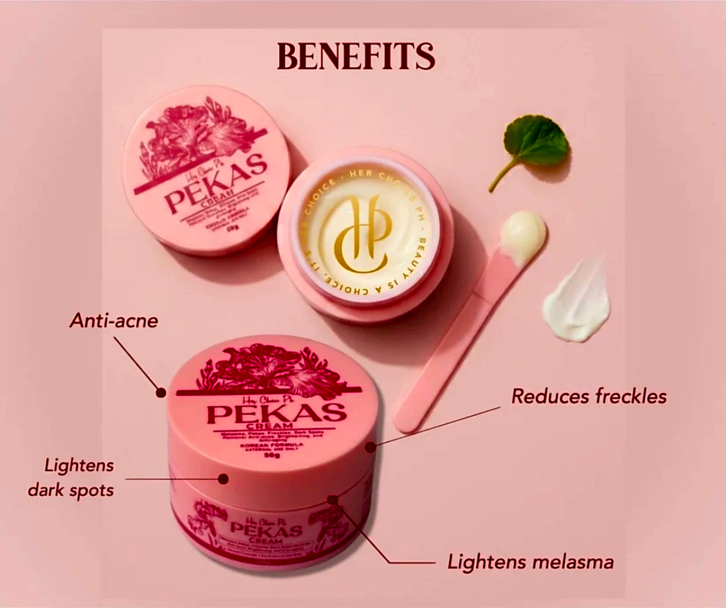 HER CHOICE PH Pekas Remover Cream 50g