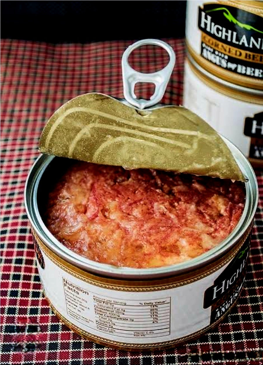 Highlands ANGUS BEEF Corned Beef 320g FLAT TIN
