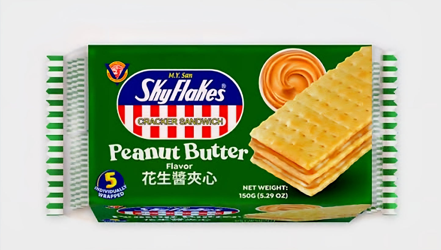 Skyflakes PEANUT BUTTER 150g (5 Individually Wrap)