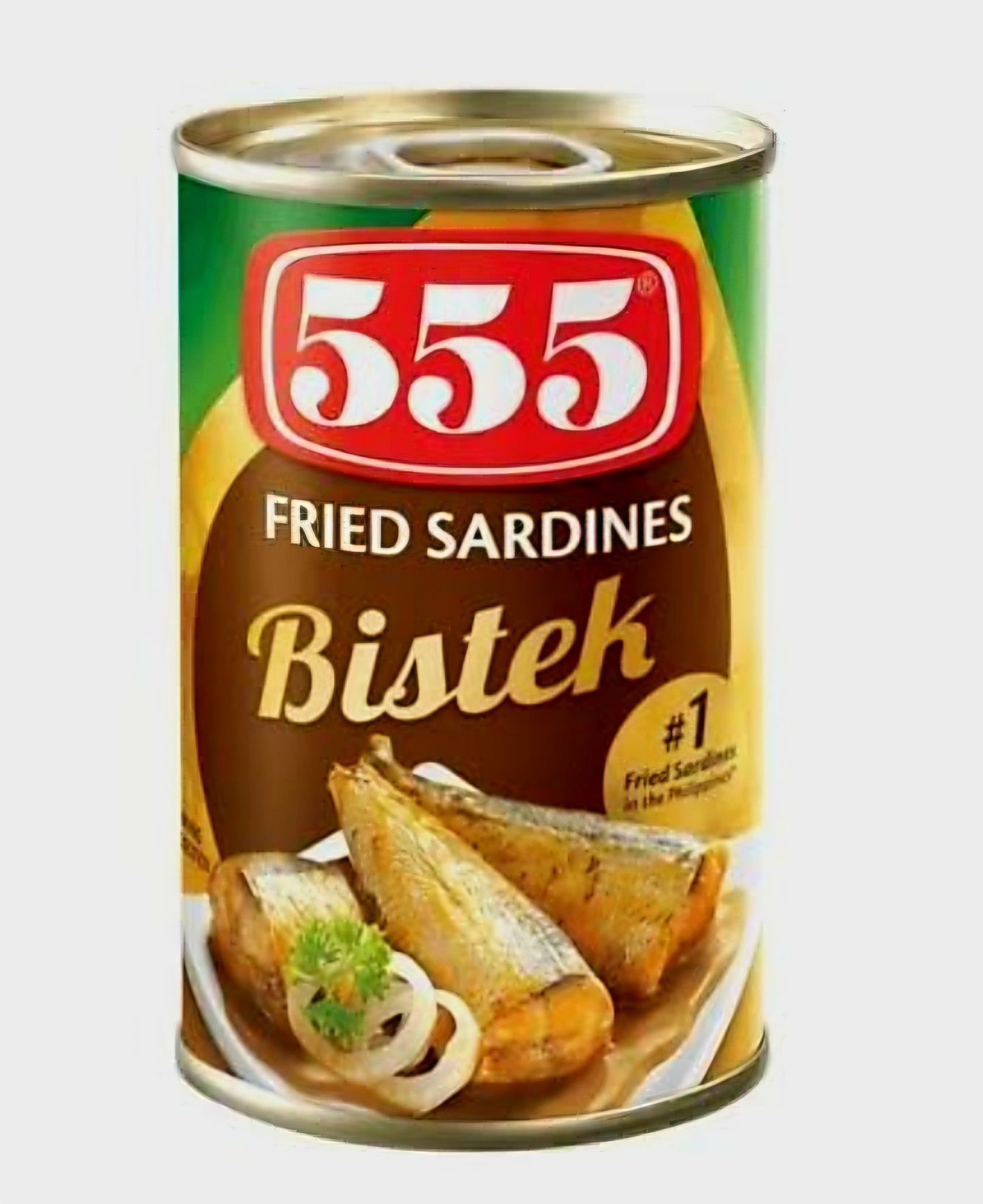 555 Fried Sardines BISTEK 155g