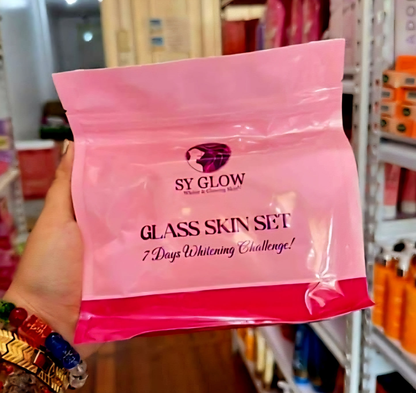 SY GLOW Glass Skin Set 7-Days Challenge POUCH (New Packaging)