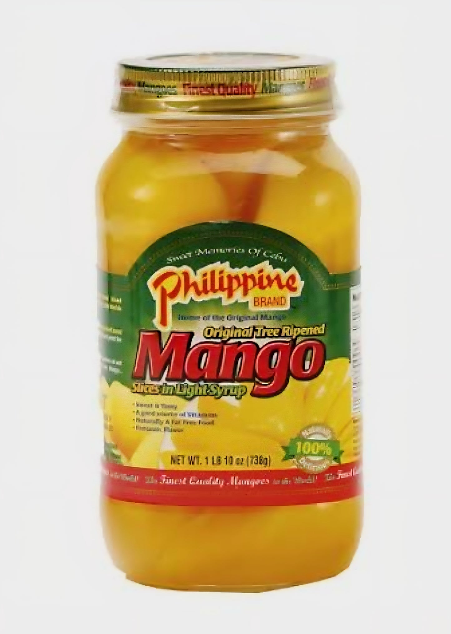 ‼️CLEARANCE‼️Philippines Brand Original Tree Ripened MANGO SLICES in Light Syrup 738g (BIG JAR) BBD: DEC.2025