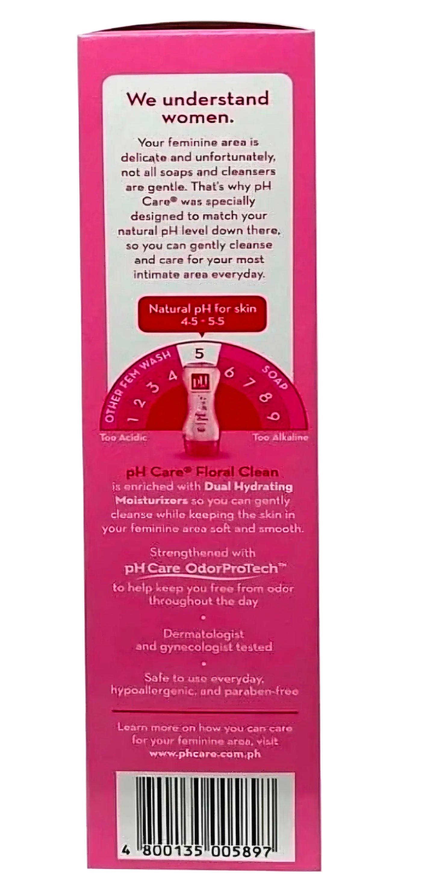 PH Care NATURAL PROTECTION Daily Feminine Wash 150ml