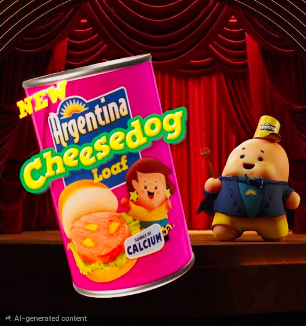 ARGENTINA CHEESEDOG LOAF 150G