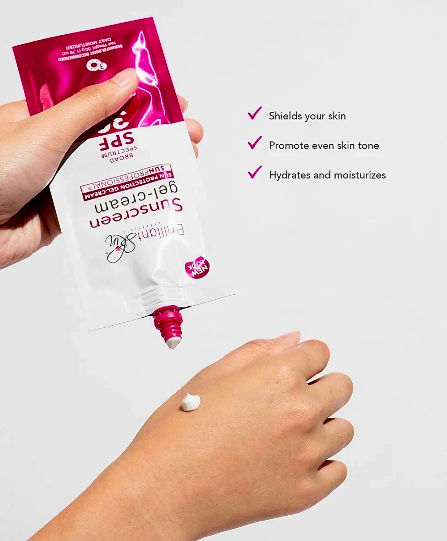 BRILLIANT SKIN SUNSCREEN GEL-CREAM SPF30 50G