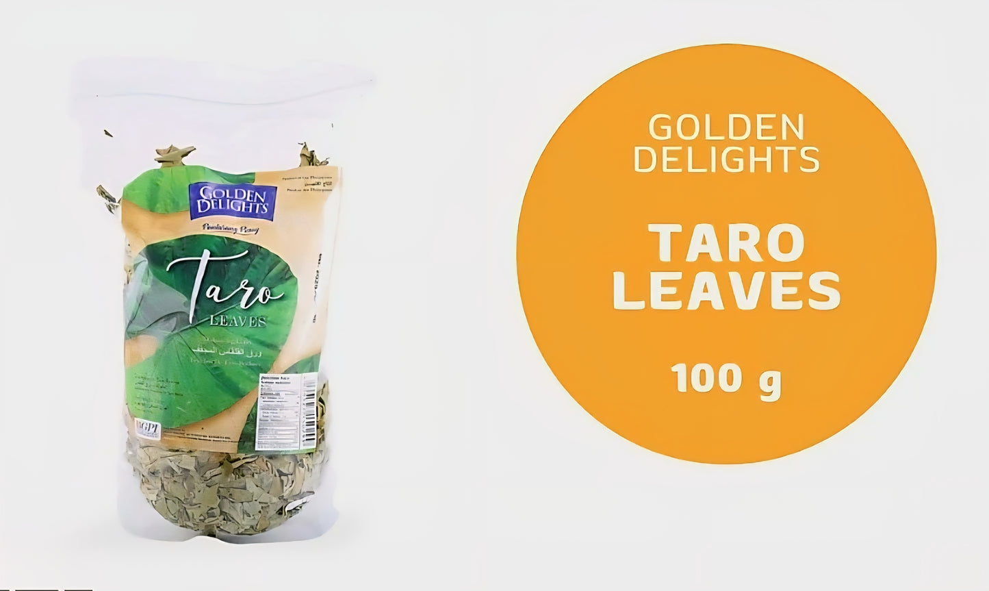 Golden Delights DRIED TARO LEAVES 100g