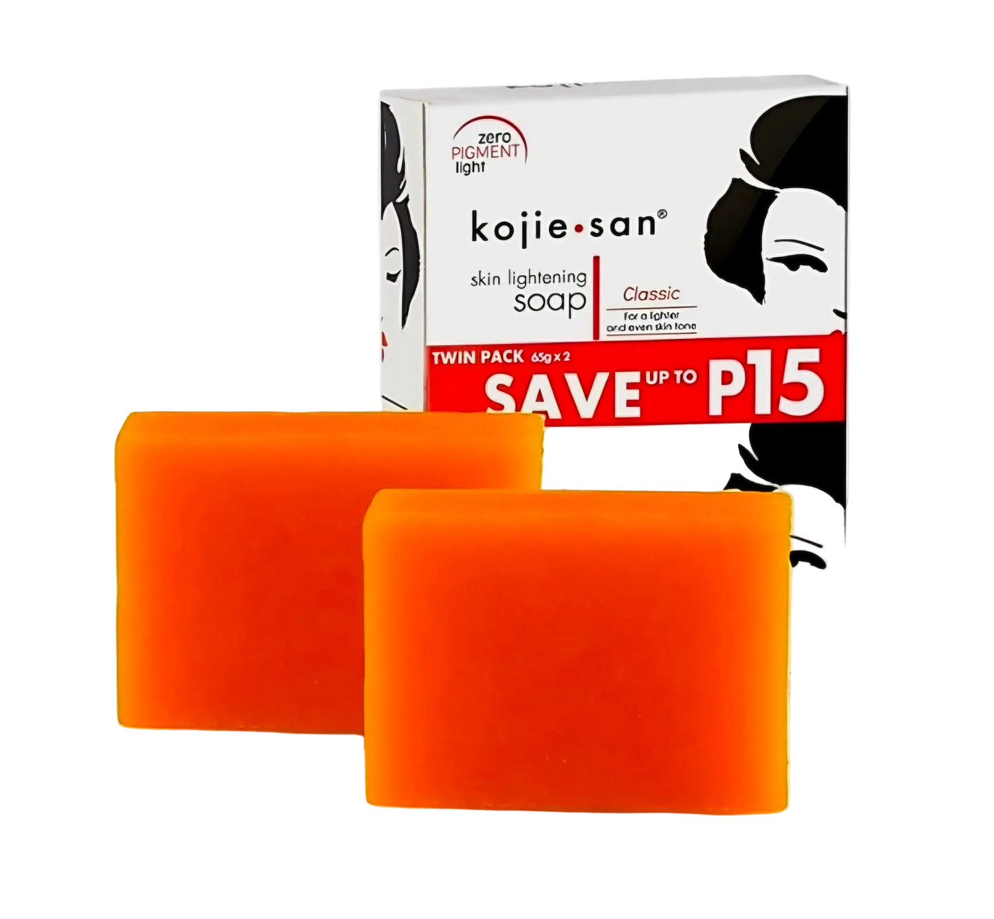 KOJIE SAN Skin Lightening Soap TWINPACK 65g×2 (SMALL)