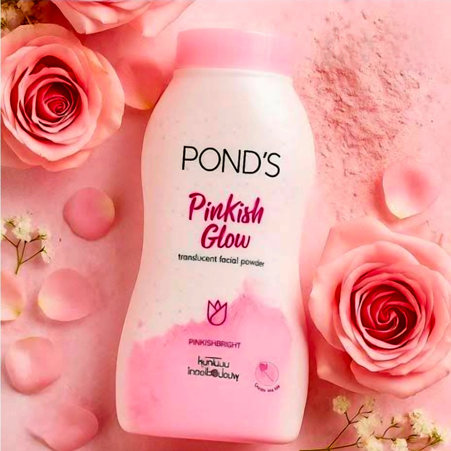 Pond's Transluscent Powder PINKISH GLOW 50g