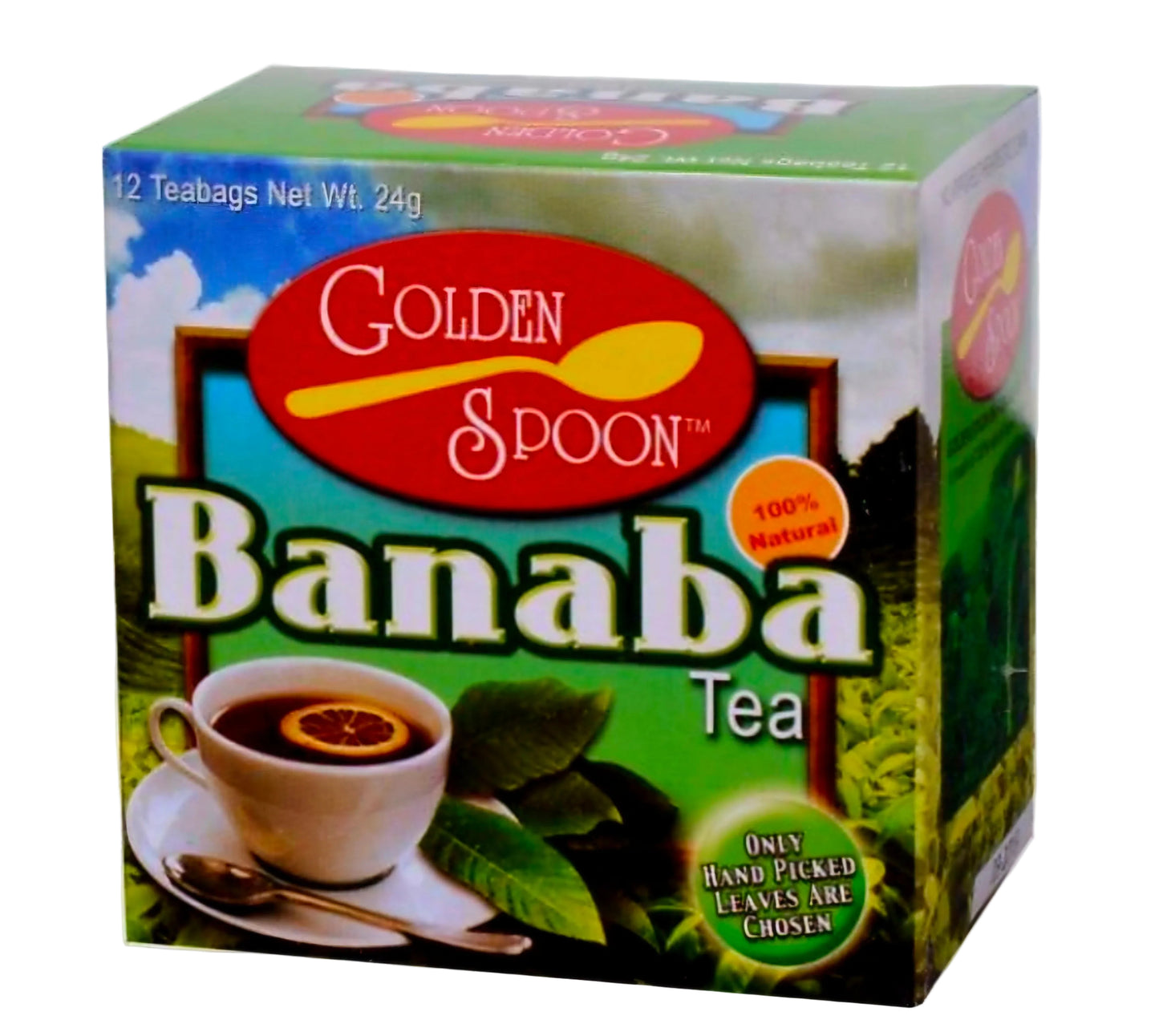 Golden Spoon BANABA TEA 12-Teabags