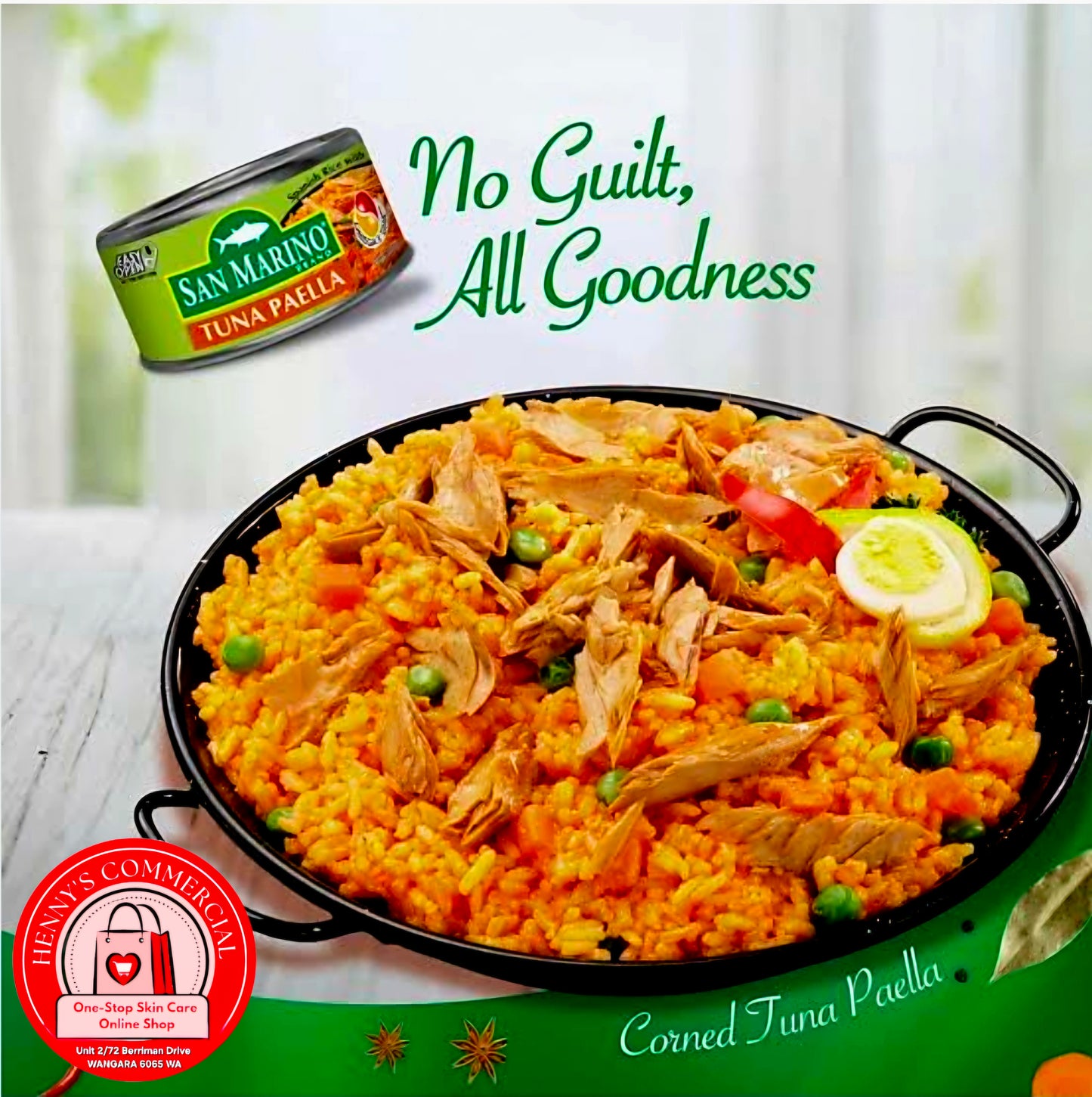 SAN MARINO TUNA PAELLA 180G