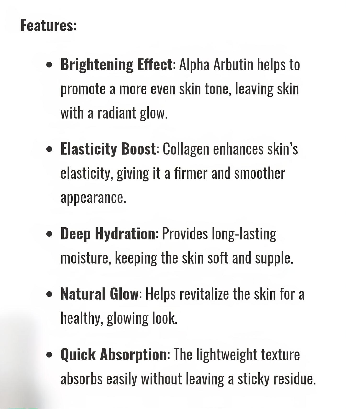 ALPHA ARBUTIN 3Plus Collagen Body Serum 45ml
