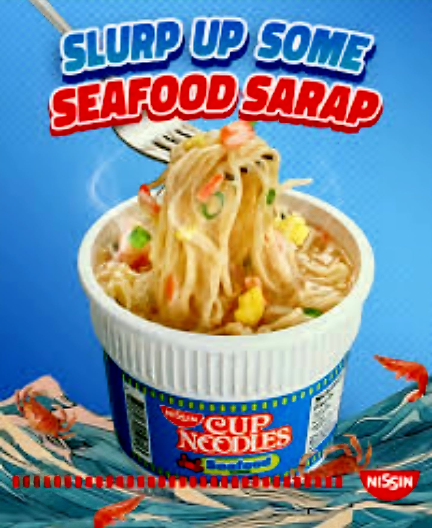 Nissin Cup Noodles SEAFOOD FLAVOR 60g