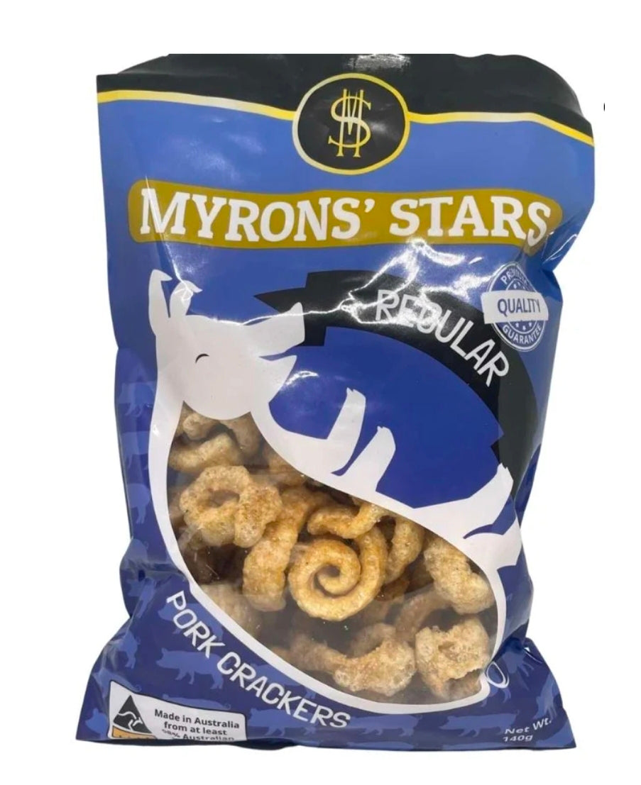 MYRONS' STARS Chicharon REGULAR 140g