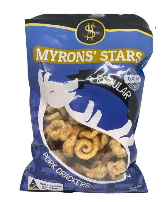 MYRONS' STARS Chicharon REGULAR 140g