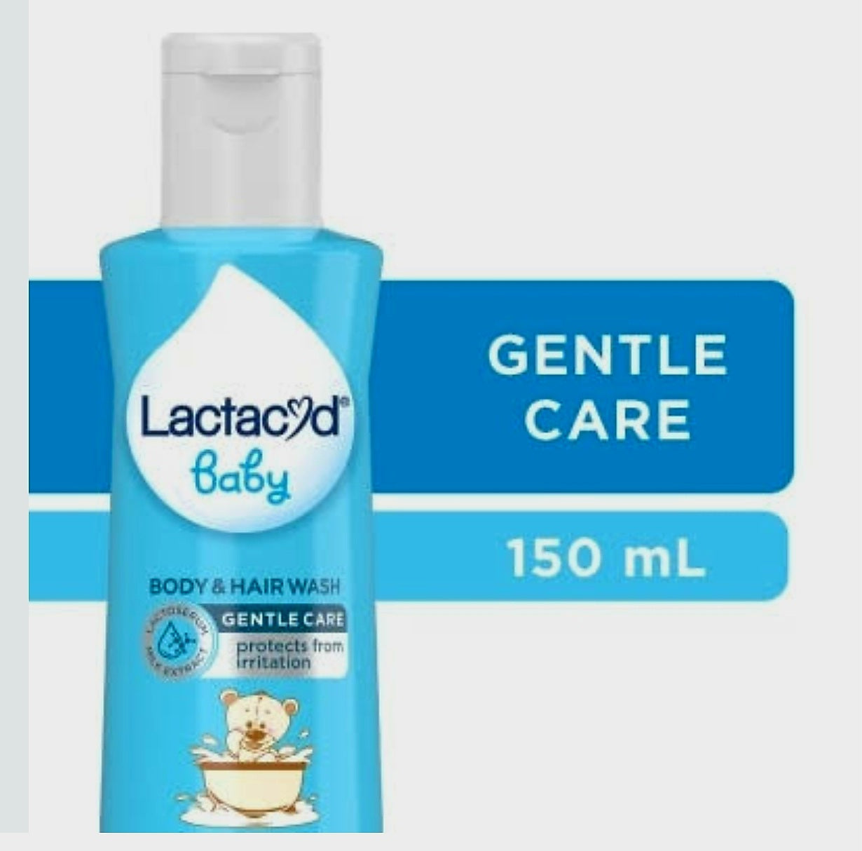 Lactacyd Baby Body & Hair Wash Gentle Care 150ml