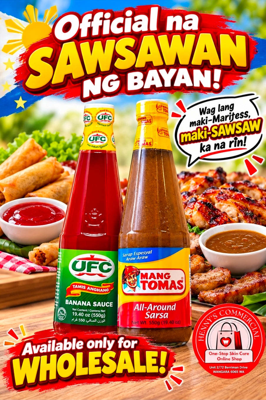UFC BANANA SAUCE TAMIS ANGHANG KETSUP 550g (04/09/27)