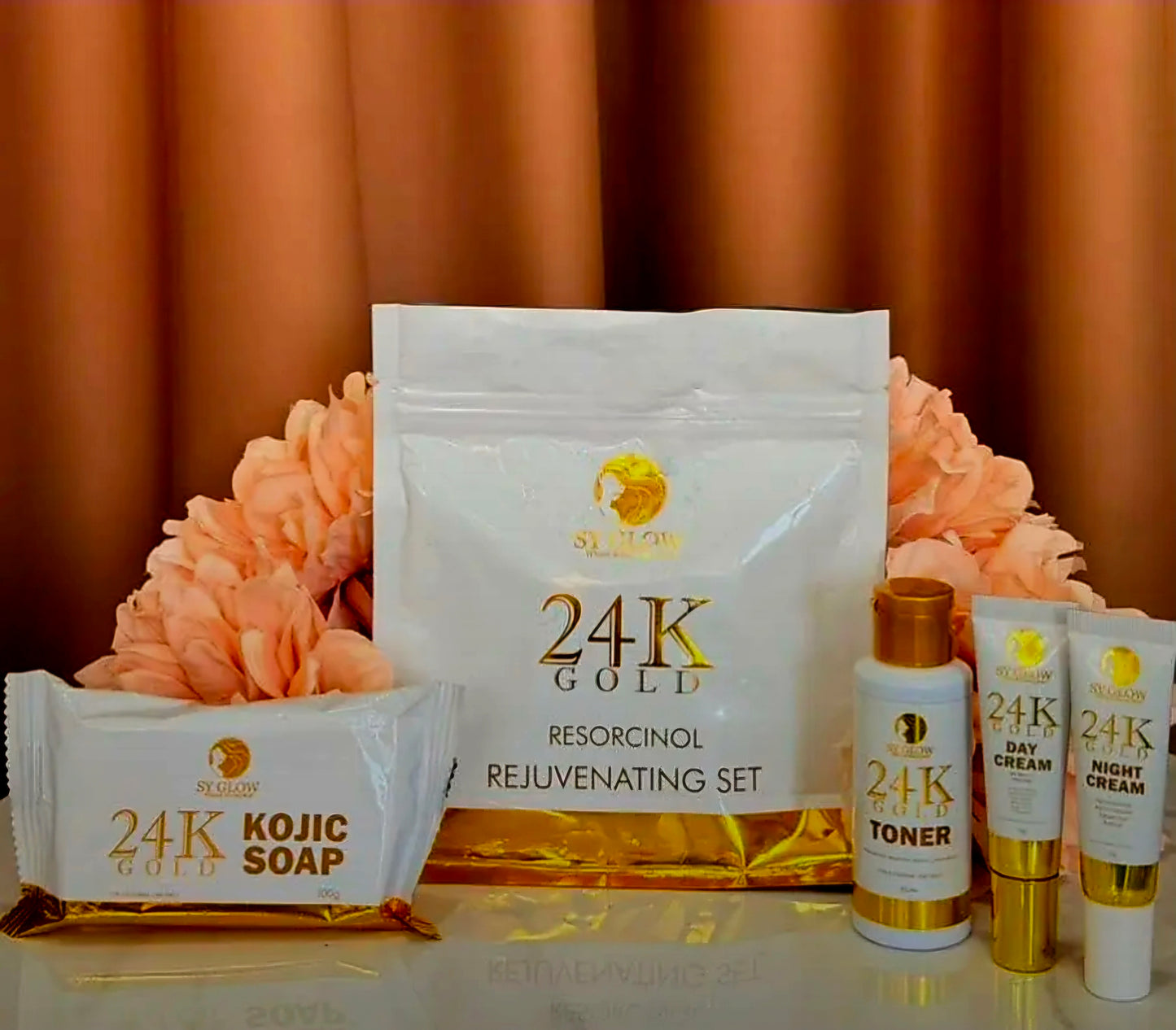 SY GLOW 24K GOLD Resorcinol Rejuvenating Set
