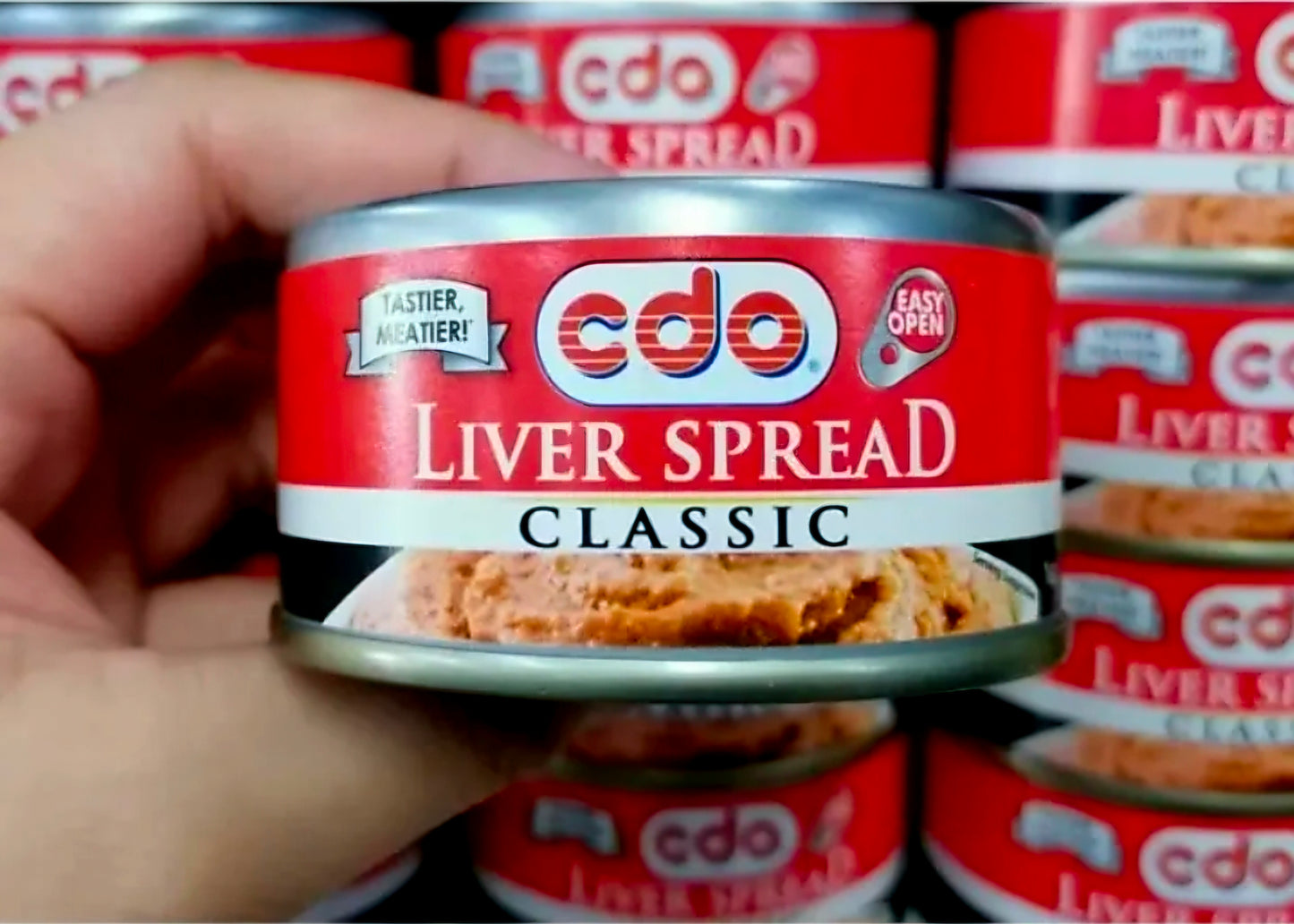 CDO Liver Spread CLASSIC 85g Easy-Open-Can