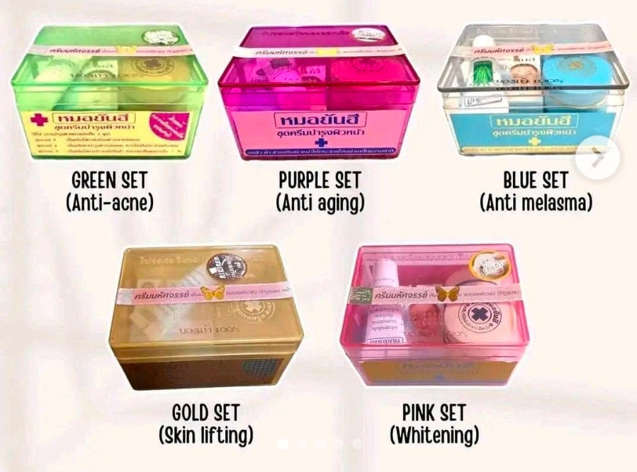 Dr.Yanhee Facial Set ANTI-AGING (PURPLE) AUTHENTIC THAILAND