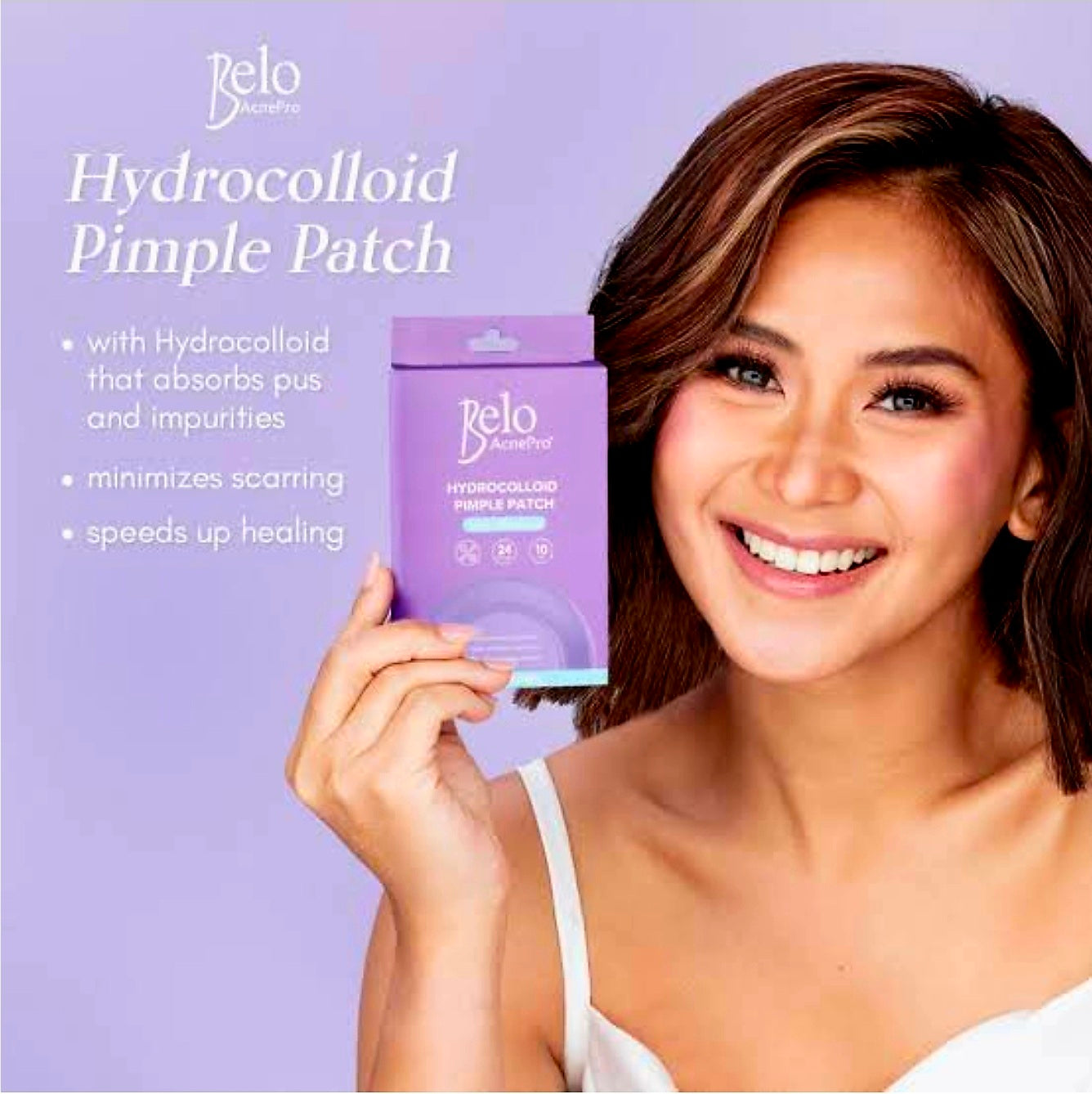 Belo Essentials HYDROCOLLOID PIMPLE PATCH 24-patches