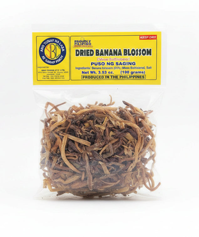 SBC DRIED BANANA BLOSSOM 100G (21/04/28)