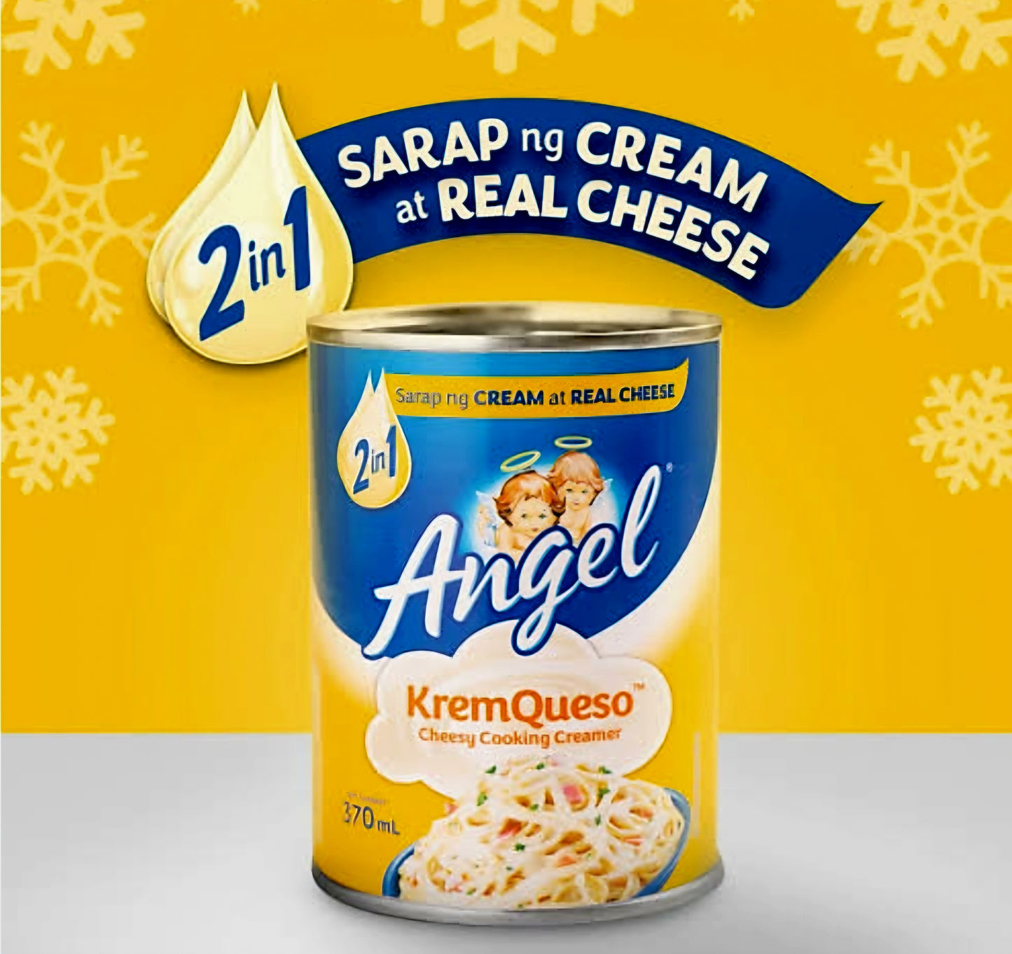 ‼️PROMO‼️Angel KREMQUESO (Cheesy Cooking Creamer) 370ml BBD: 31JULY2036 (OVERSTOCK!)