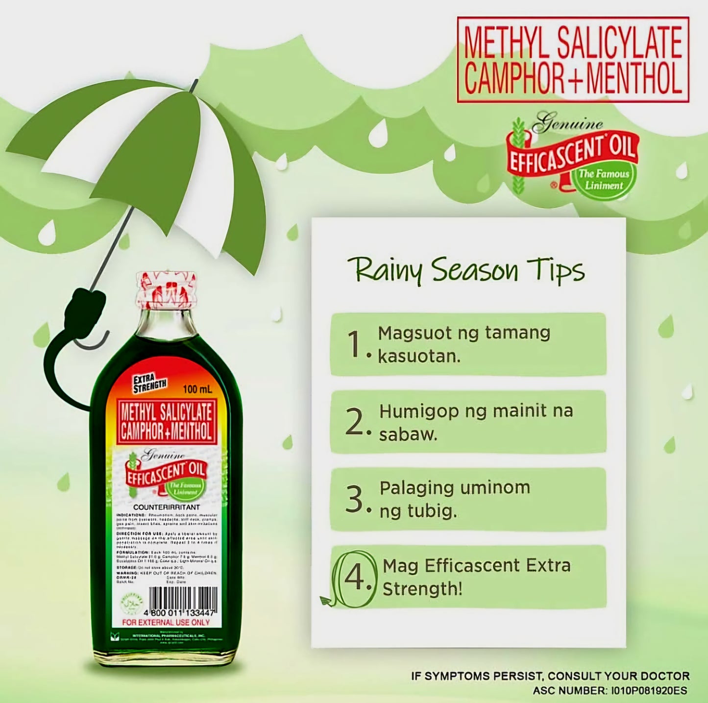 Efficascent Oil REGULAR STRENGTH 100ml