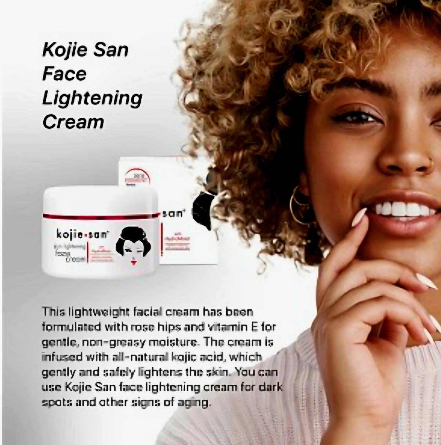 KOJIE SAN Skin Lightening FACE CREAM 30g