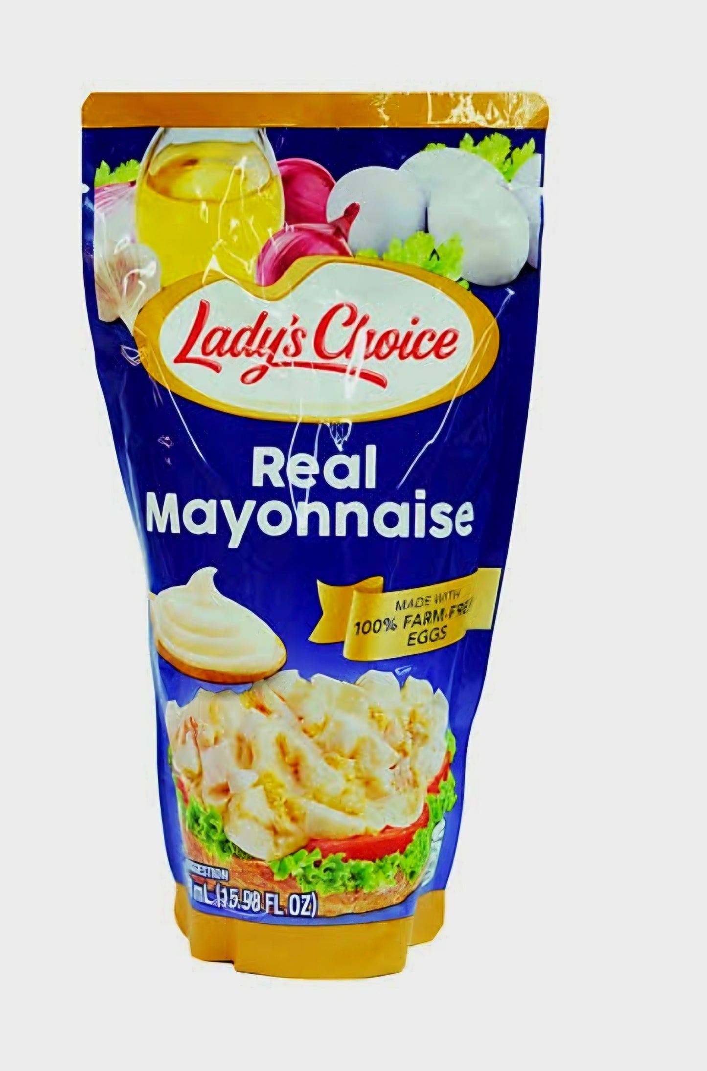 Lady's Choice REAL MAYONNAISE 470ml in POUCH