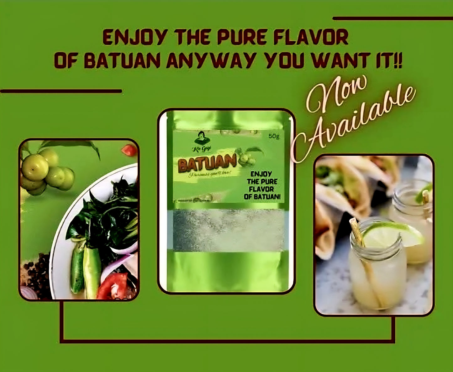 Ka Gigi BATUAN FLAVOR POWDER MIX 200g LARGE PACK