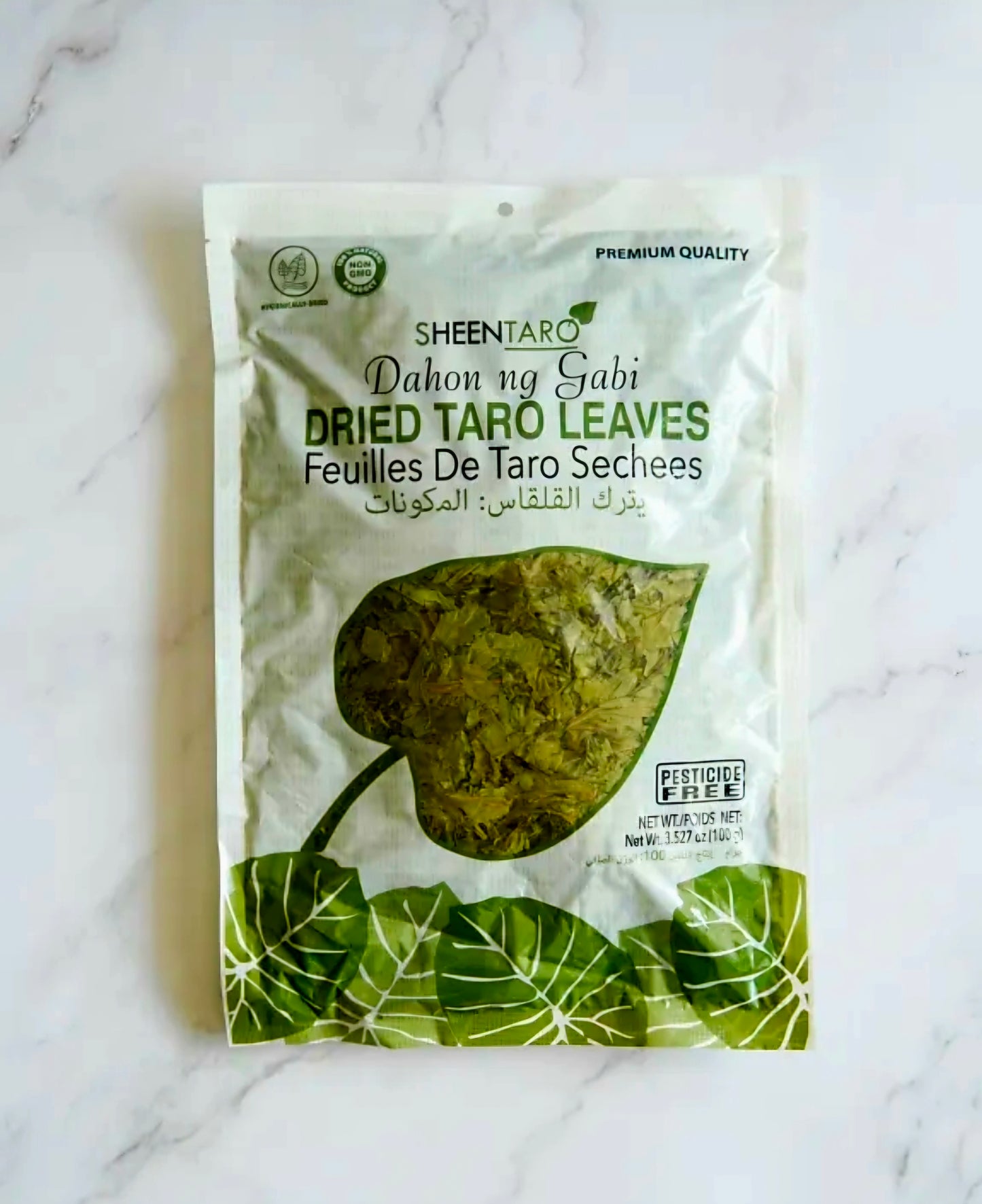 SHEENTARO Dried Taro Leaves 100g PESTICIDE-FREE (26/11/26)