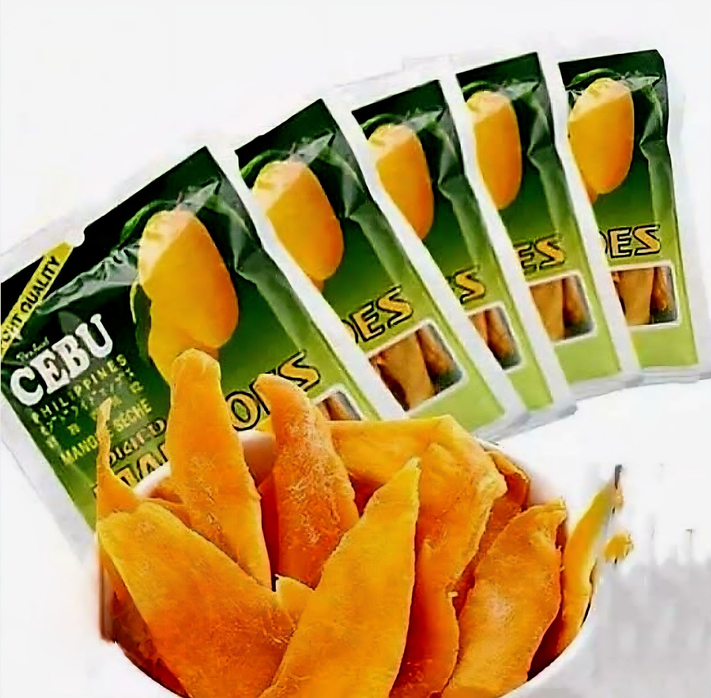 CEBU BRAND Dried Mangoes 100g
