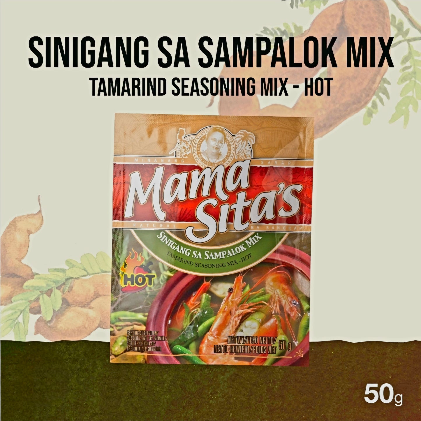 MAMA SITA'S SINIGANG SA SAMPALOK HOT 50G (07/07/27)